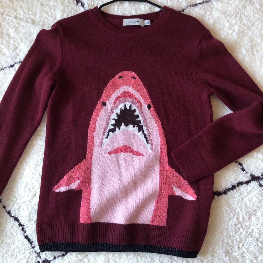 Coach 1941 Shark sweater size Small